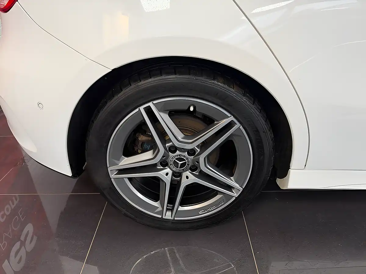 Used 2020 Mercedes-Benz a Class AMG Line Executive White - Interior and Exterior details 3