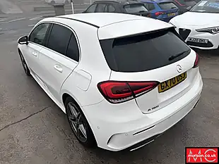 Used 2020 Mercedes-Benz a Class AMG Line (executive) White - Interior and Exterior details 10