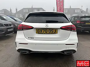 Used 2020 Mercedes-Benz a Class AMG Line (executive) White - Interior and Exterior details 12