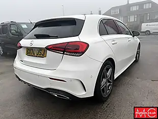 Used 2020 Mercedes-Benz a Class AMG Line (executive) White - Interior and Exterior details 13