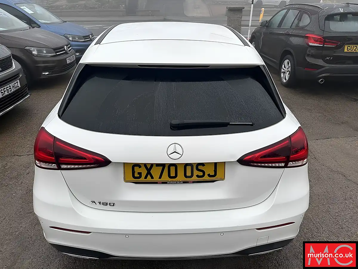 Used 2020 Mercedes-Benz a Class AMG Line (executive) White - Interior and Exterior details 15
