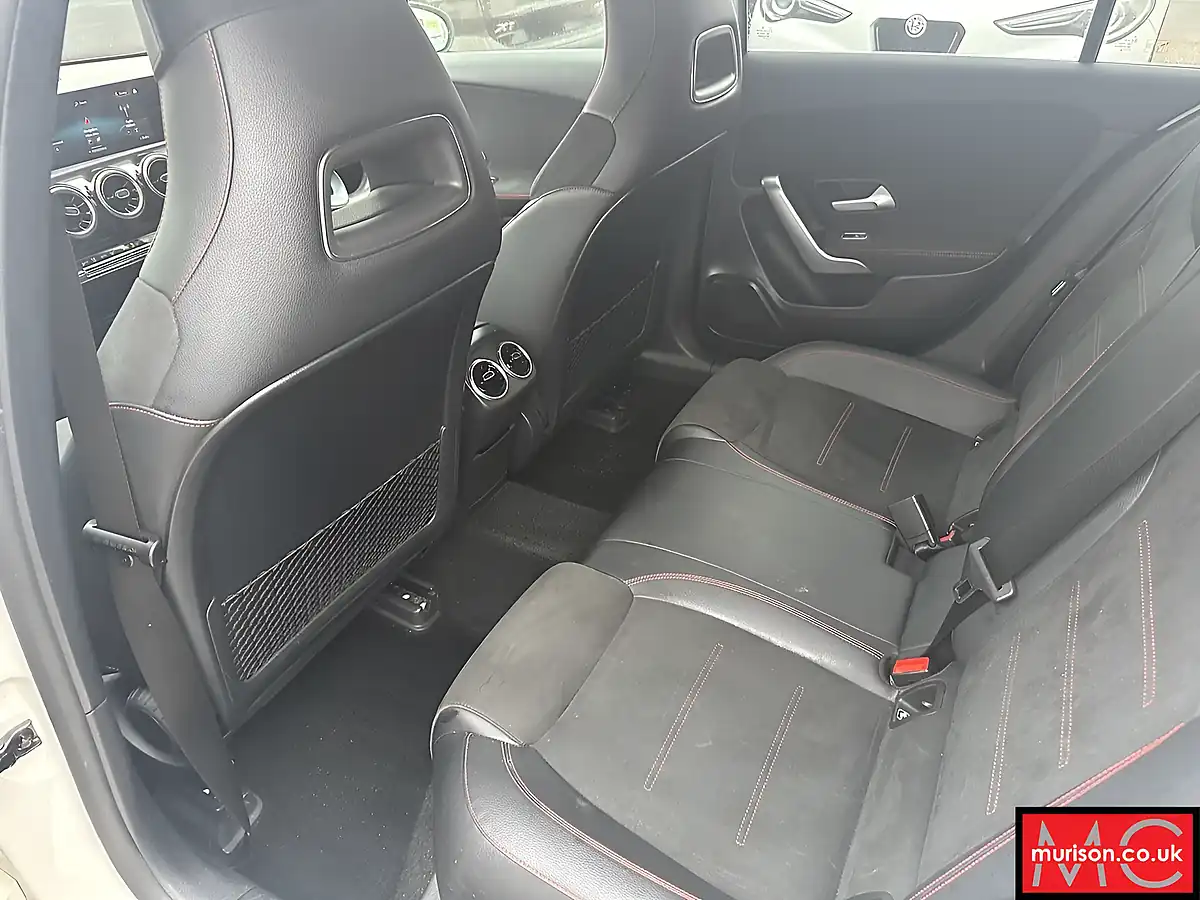 Used 2020 Mercedes-Benz a Class AMG Line (executive) White - Interior and Exterior details 16