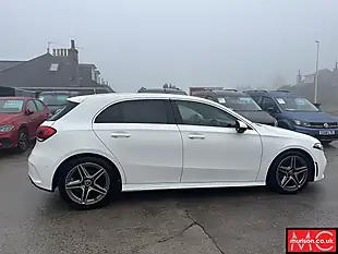 Used 2020 Mercedes-Benz a Class AMG Line (executive) White - Interior and Exterior details 3