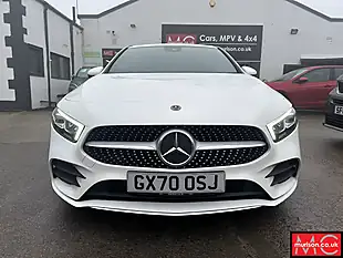 Used 2020 Mercedes-Benz a Class AMG Line (executive) White - Interior and Exterior details 6