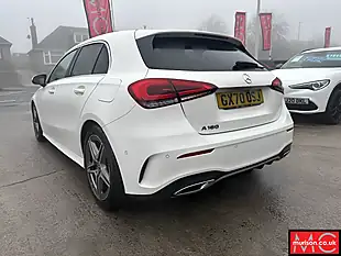 Used 2020 Mercedes-Benz a Class AMG Line (executive) White - Interior and Exterior details 7