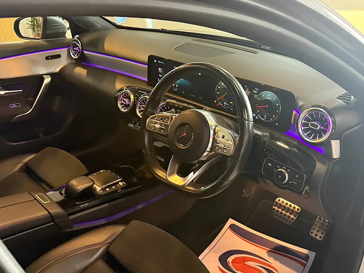 Used 2020 Mercedes-Benz a Class AMG Line Grey - Interior and Exterior details 16