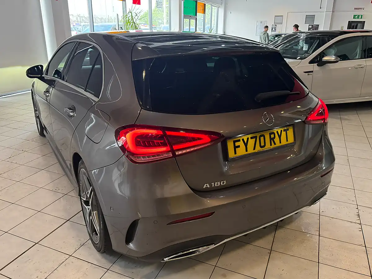 Used 2020 Mercedes-Benz a Class AMG Line Grey - Interior and Exterior details 6