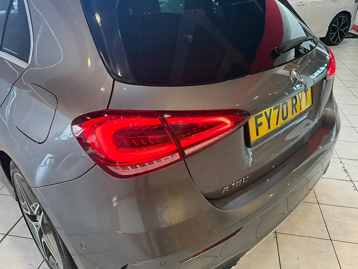 Used 2020 Mercedes-Benz a Class AMG Line Grey - Interior and Exterior details 8