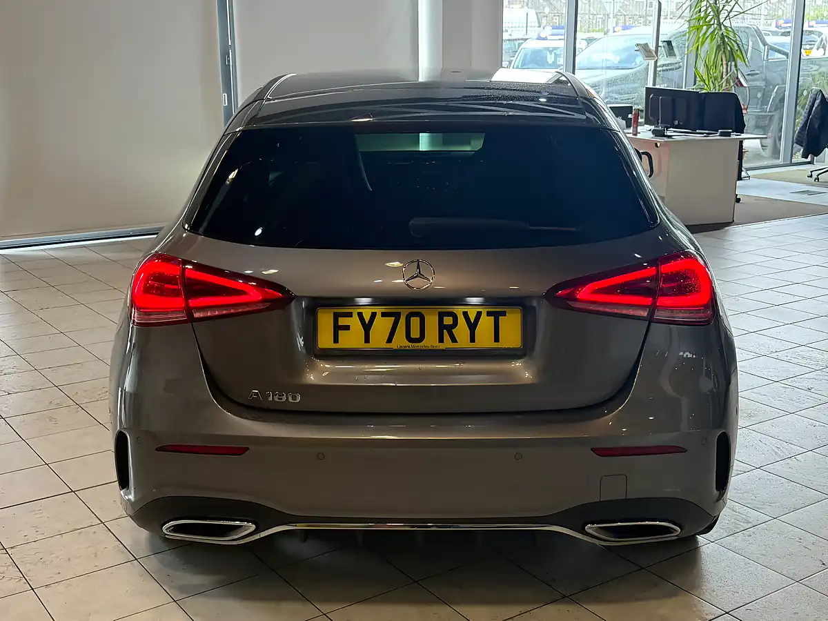 Used 2020 Mercedes-Benz a Class AMG Line Grey - Interior and Exterior details 9