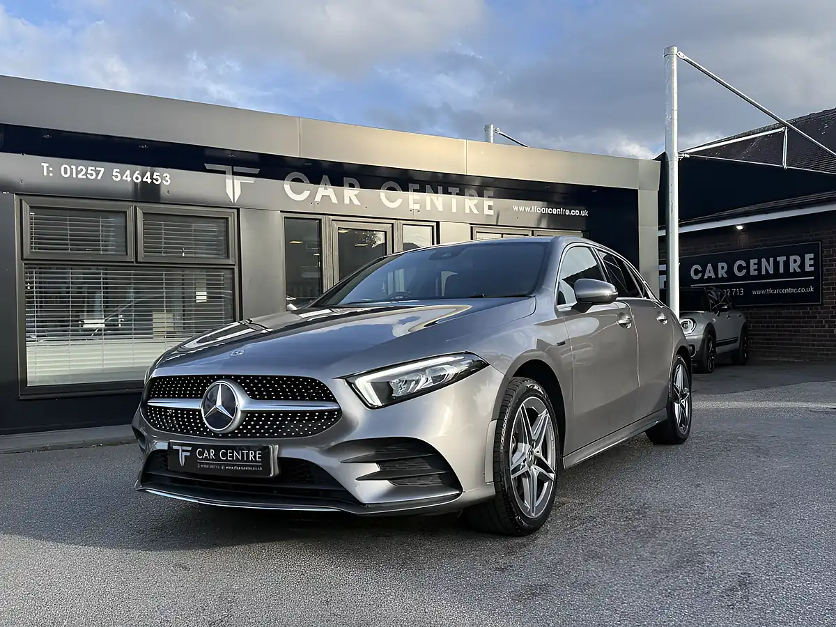 Used 2020 Mercedes-Benz a-Class AMG Line Grey - Interior and Exterior details 10