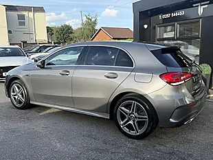 Used 2020 Mercedes-Benz a-Class AMG Line Grey - Interior and Exterior details 4