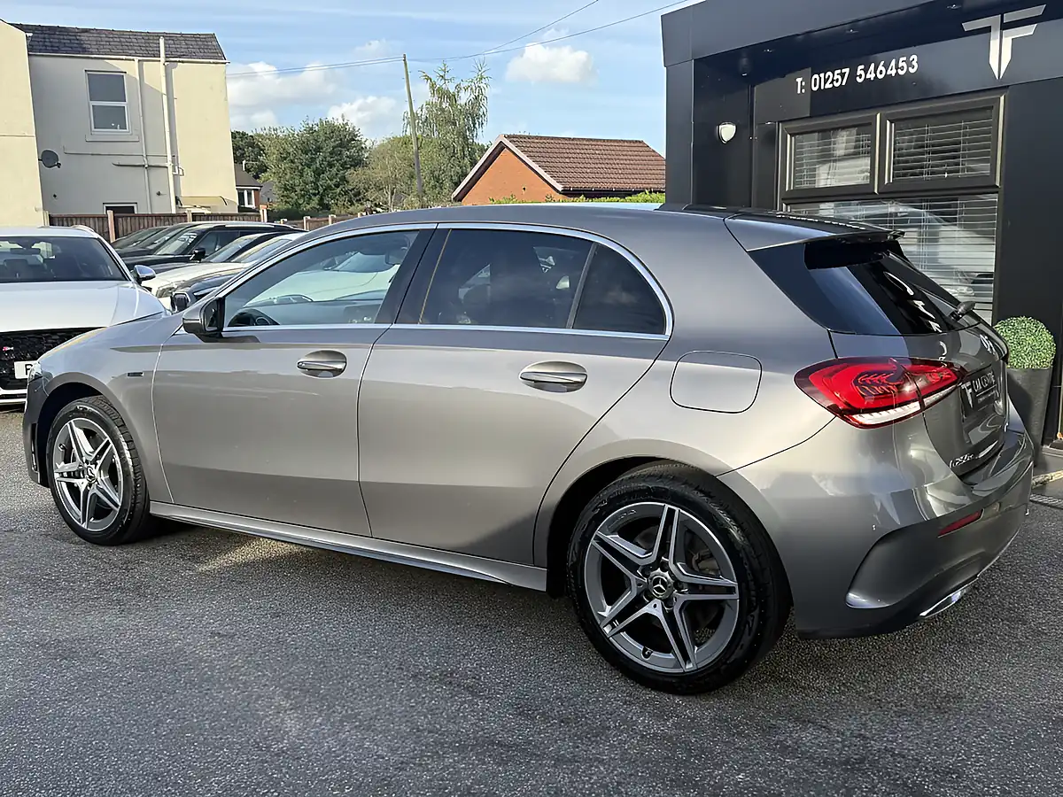 Used 2020 Mercedes-Benz a-Class AMG Line Grey - Interior and Exterior details 4
