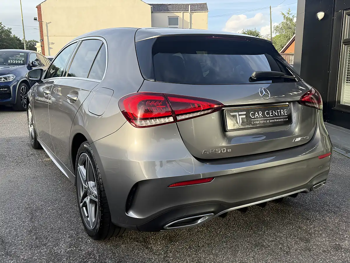 Used 2020 Mercedes-Benz a-Class AMG Line Grey - Interior and Exterior details 8