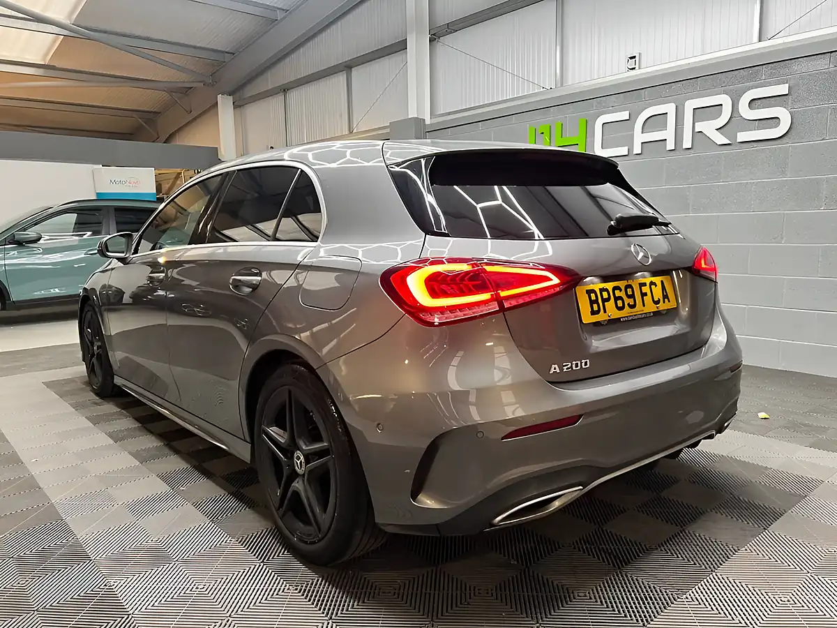 Used 2020 Mercedes-Benz a Class AMG Line Grey - Interior and Exterior details 10