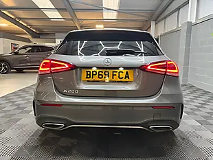 Used 2020 Mercedes-Benz a Class AMG Line Grey - Interior and Exterior details 11