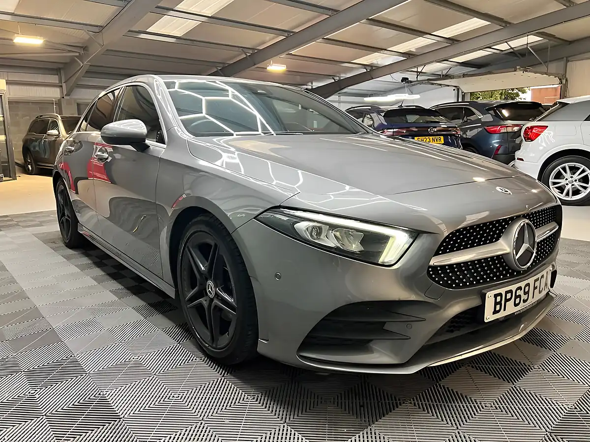 Used 2020 Mercedes-Benz a Class AMG Line Grey - Interior and Exterior details 2