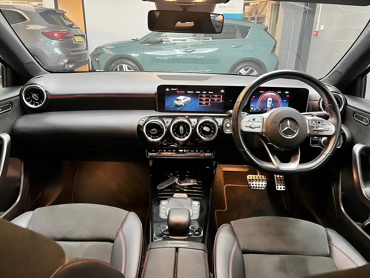 Used 2020 Mercedes-Benz a Class AMG Line Grey - Interior and Exterior details 6
