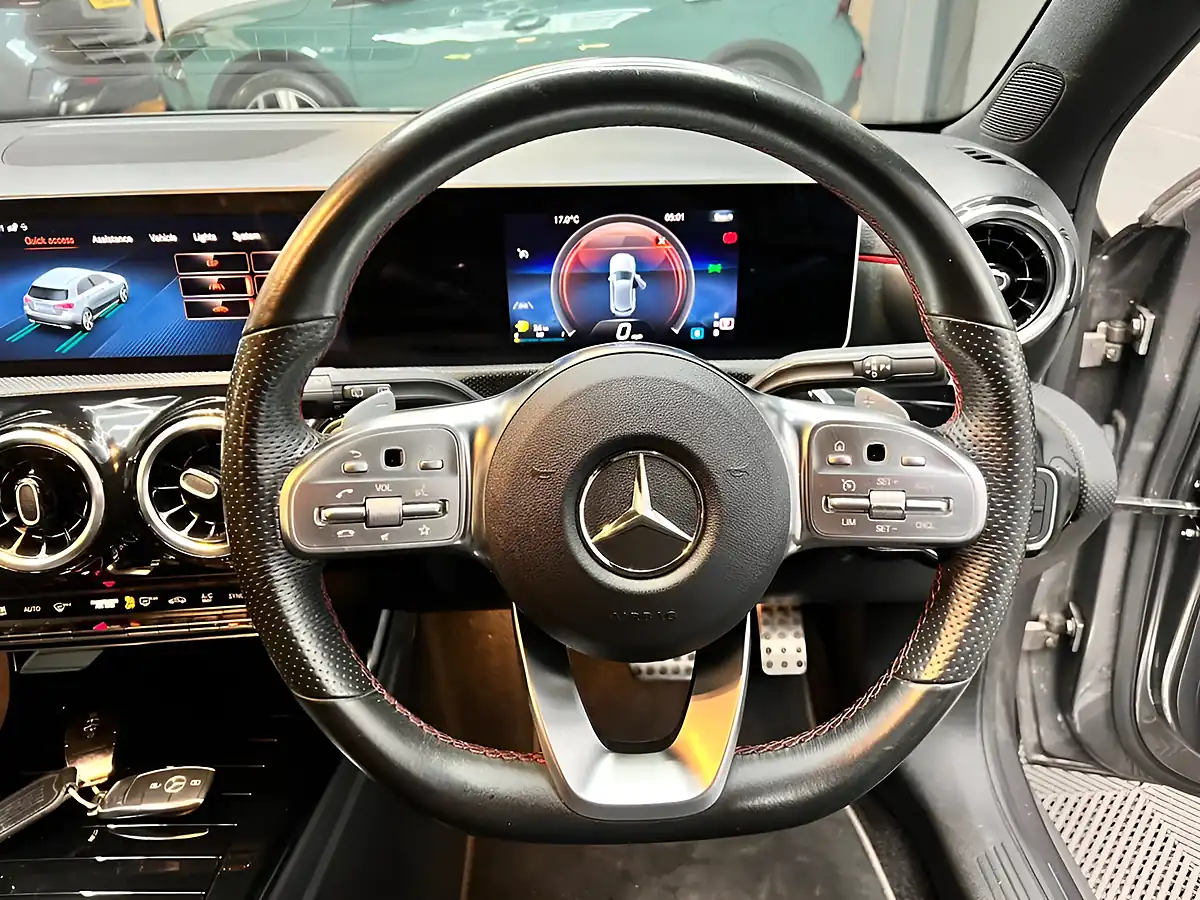 Used 2020 Mercedes-Benz a Class AMG Line Grey - Interior and Exterior details 7