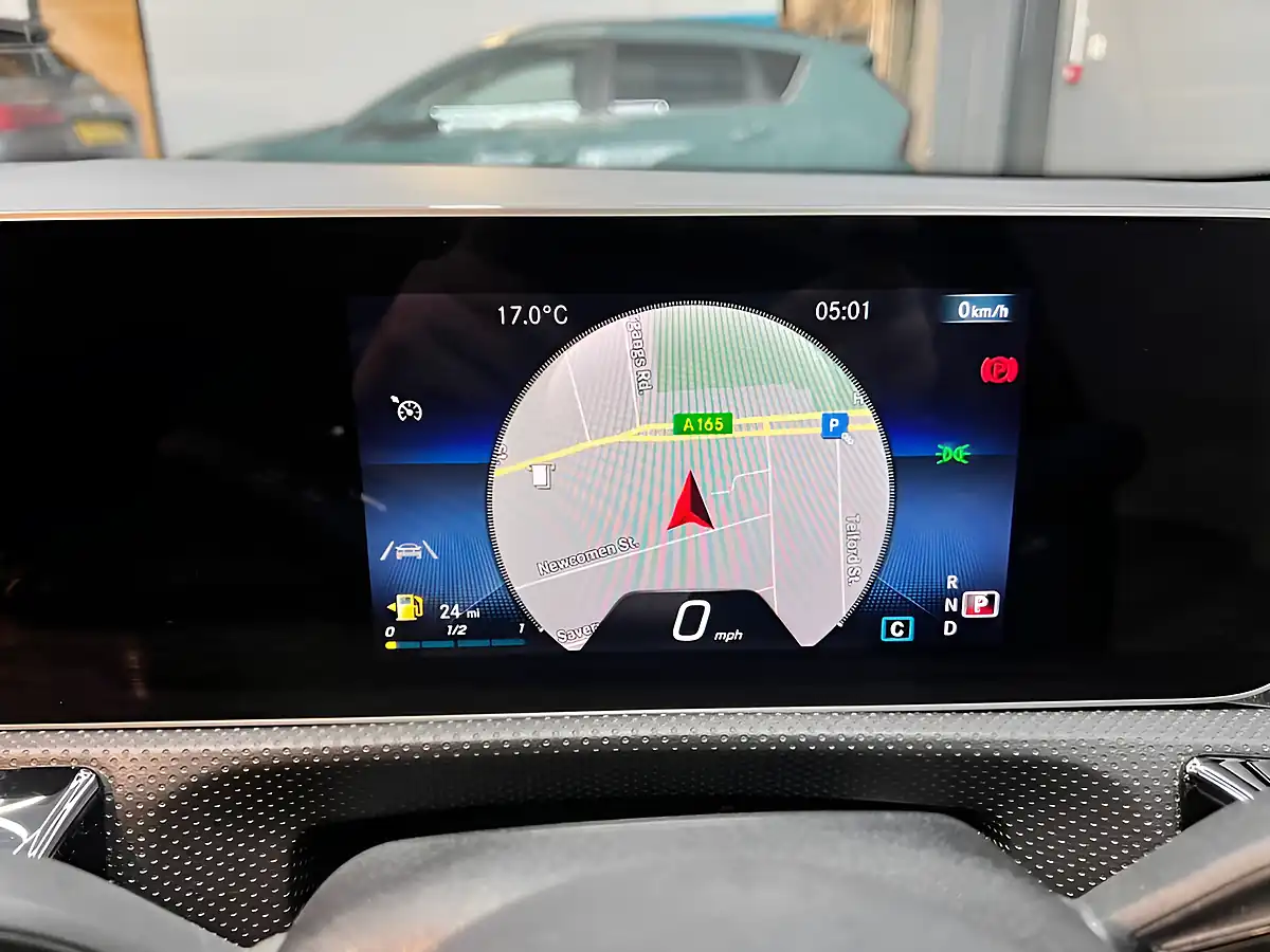 Used 2020 Mercedes-Benz a Class AMG Line Grey - Interior and Exterior details 8