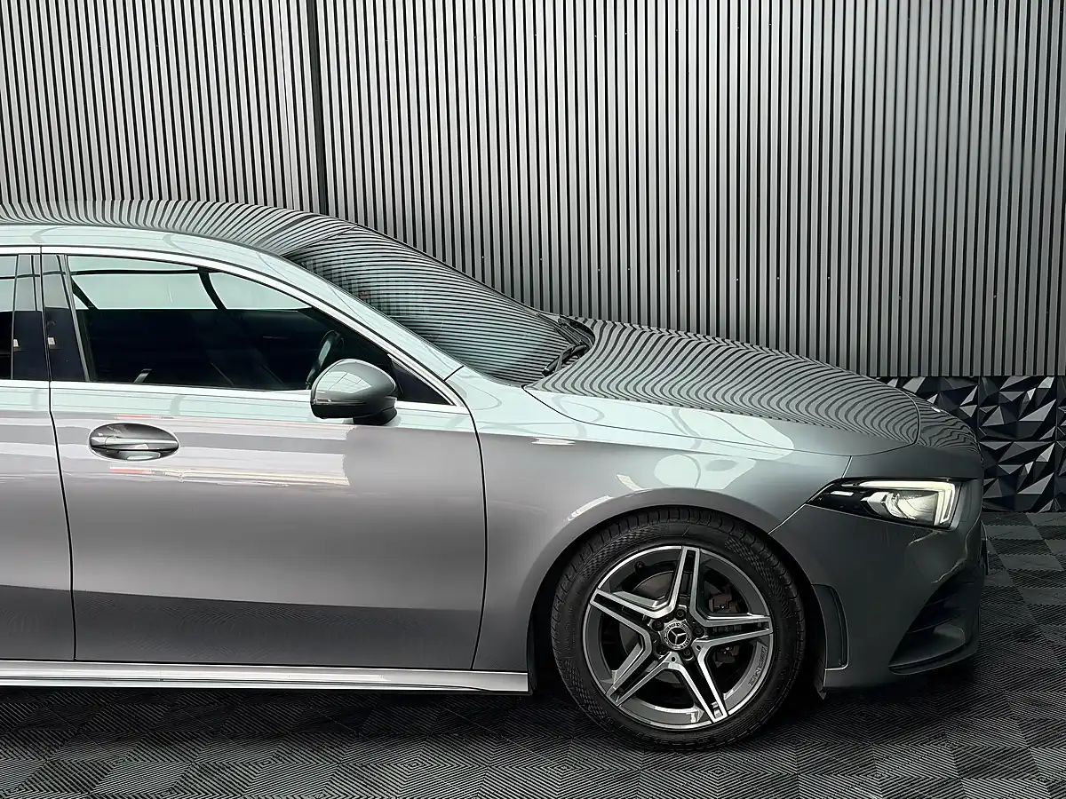 Used 2020 Mercedes-Benz a Class AMG Line Grey - Interior and Exterior details 11