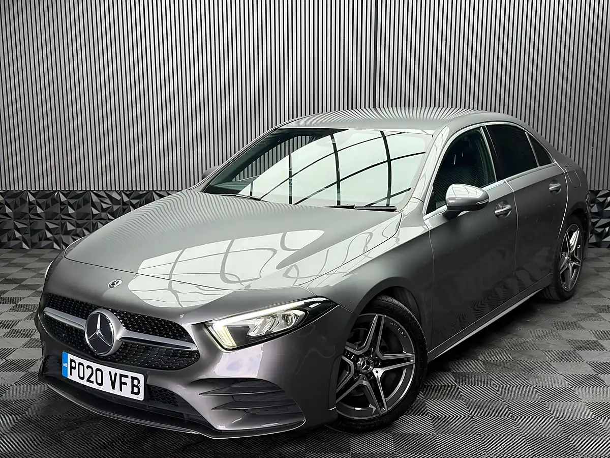 Used 2020 Mercedes-Benz a Class AMG Line Grey - Interior and Exterior details 3