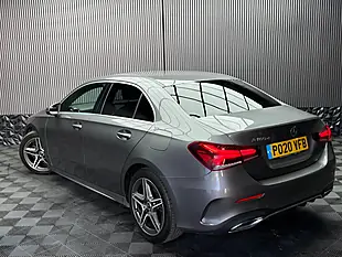 Used 2020 Mercedes-Benz a Class AMG Line Grey - Interior and Exterior details 4