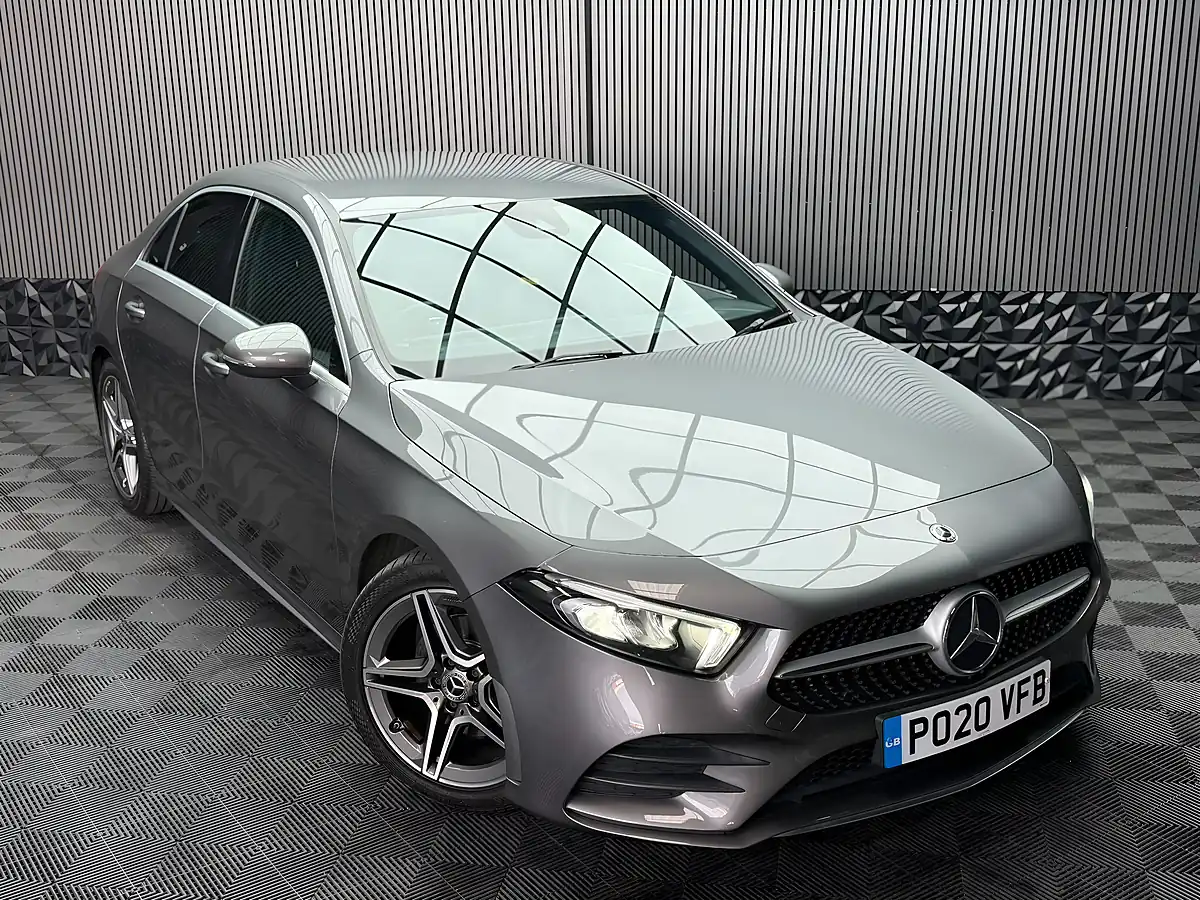 Used 2020 Mercedes-Benz a Class AMG Line Grey - Interior and Exterior details 6