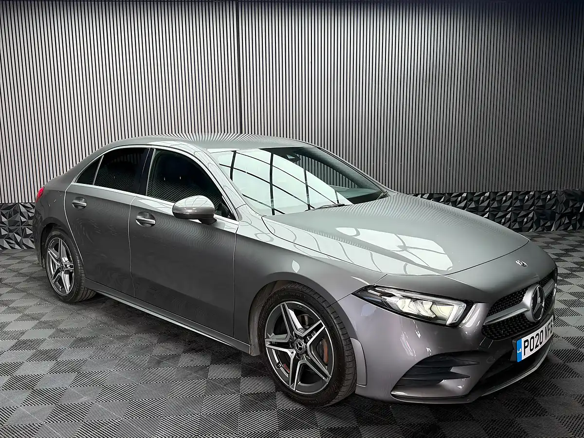 Used 2020 Mercedes-Benz a Class AMG Line Grey - Interior and Exterior details 7