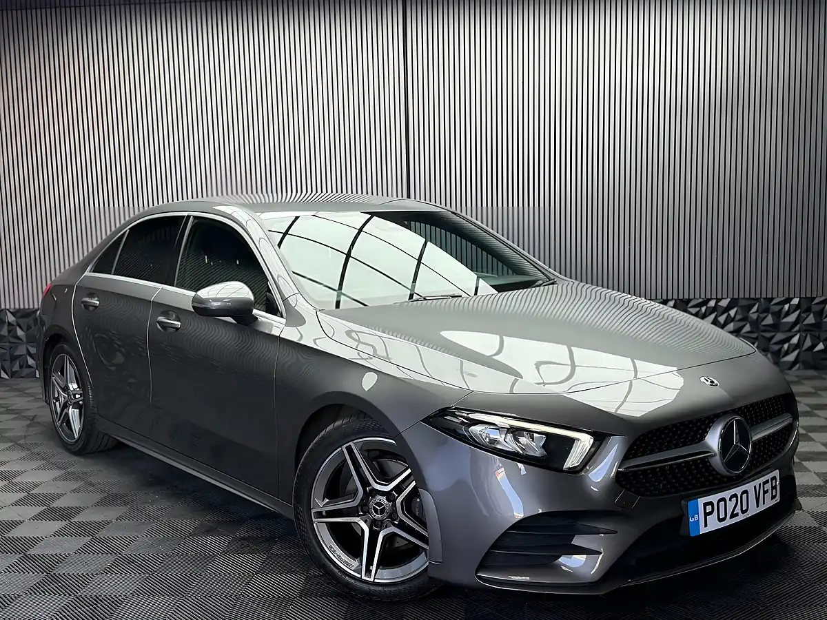 Used 2020 Mercedes-Benz a Class AMG Line Grey - Interior and Exterior details 8