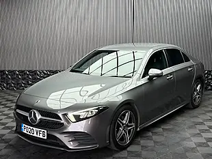 Used 2020 Mercedes-Benz a Class AMG Line Grey - Interior and Exterior details 9