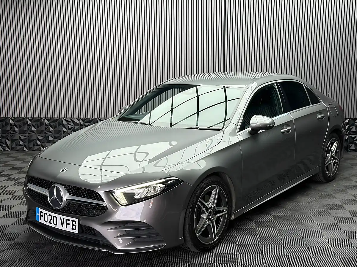 Used 2020 Mercedes-Benz a Class AMG Line Grey - Interior and Exterior details 9