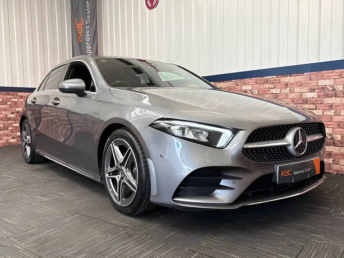 Used 2020 Mercedes-Benz a-Class AMG Line Mountain Grey - Interior and Exterior details 10