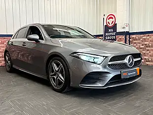 Used 2020 Mercedes-Benz a-Class AMG Line Mountain Grey - Interior and Exterior details 11