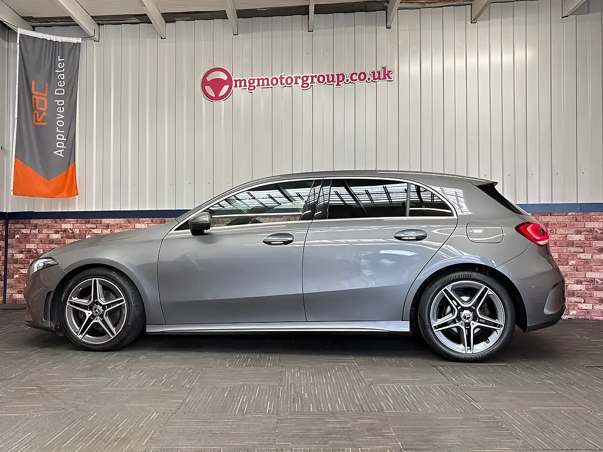 Used 2020 Mercedes-Benz a-Class AMG Line Mountain Grey - Interior and Exterior details 13
