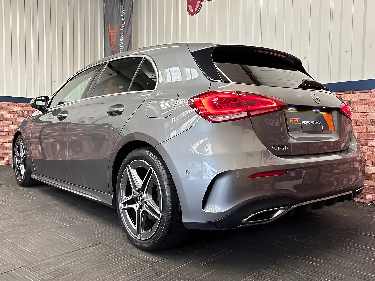 Used 2020 Mercedes-Benz a-Class AMG Line Mountain Grey - Interior and Exterior details 14