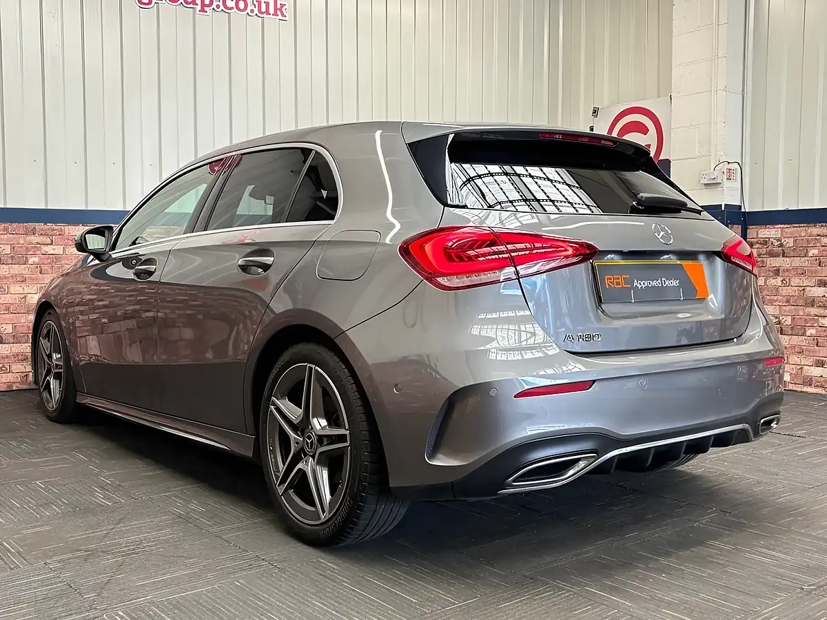 Used 2020 Mercedes-Benz a-Class AMG Line Mountain Grey - Interior and Exterior details 15