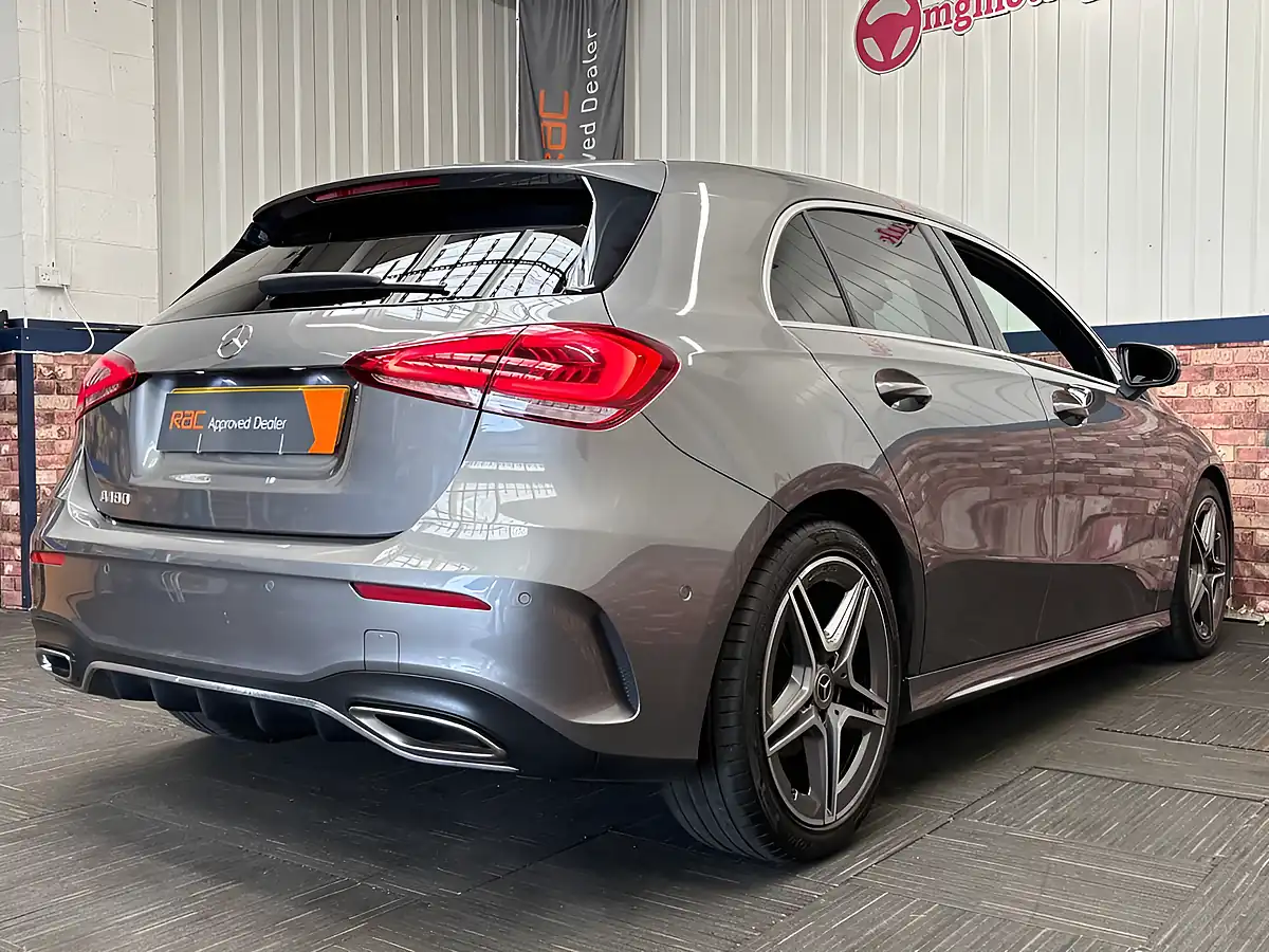 Used 2020 Mercedes-Benz a-Class AMG Line Mountain Grey - Interior and Exterior details 17