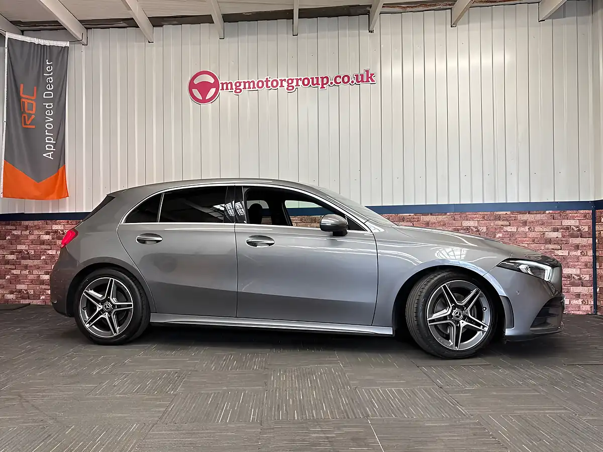 Used 2020 Mercedes-Benz a-Class AMG Line Mountain Grey - Interior and Exterior details 2
