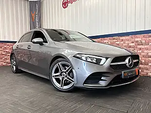 Used 2020 Mercedes-Benz a-Class AMG Line Mountain Grey - Interior and Exterior details 3