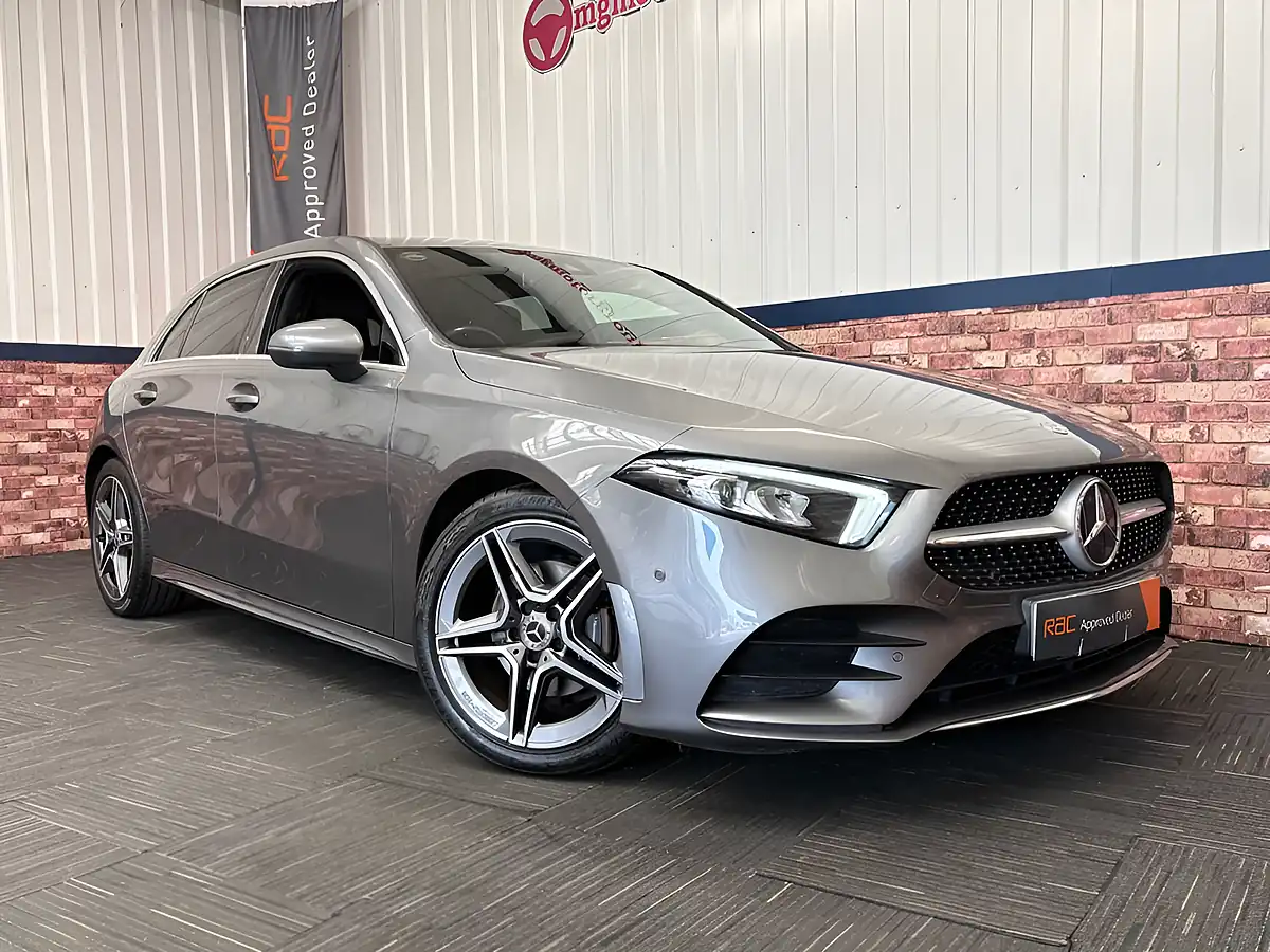 Used 2020 Mercedes-Benz a-Class AMG Line Mountain Grey - Interior and Exterior details 3