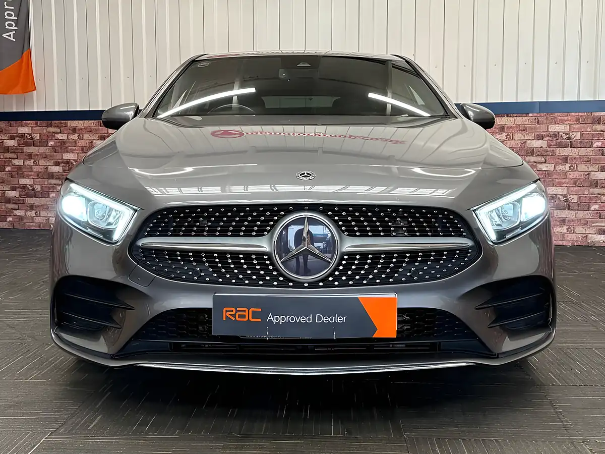 Used 2020 Mercedes-Benz a-Class AMG Line Mountain Grey - Interior and Exterior details 5