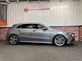 Used 2020 Mercedes-Benz a-Class AMG Line Mountain Grey - Interior and Exterior details 9