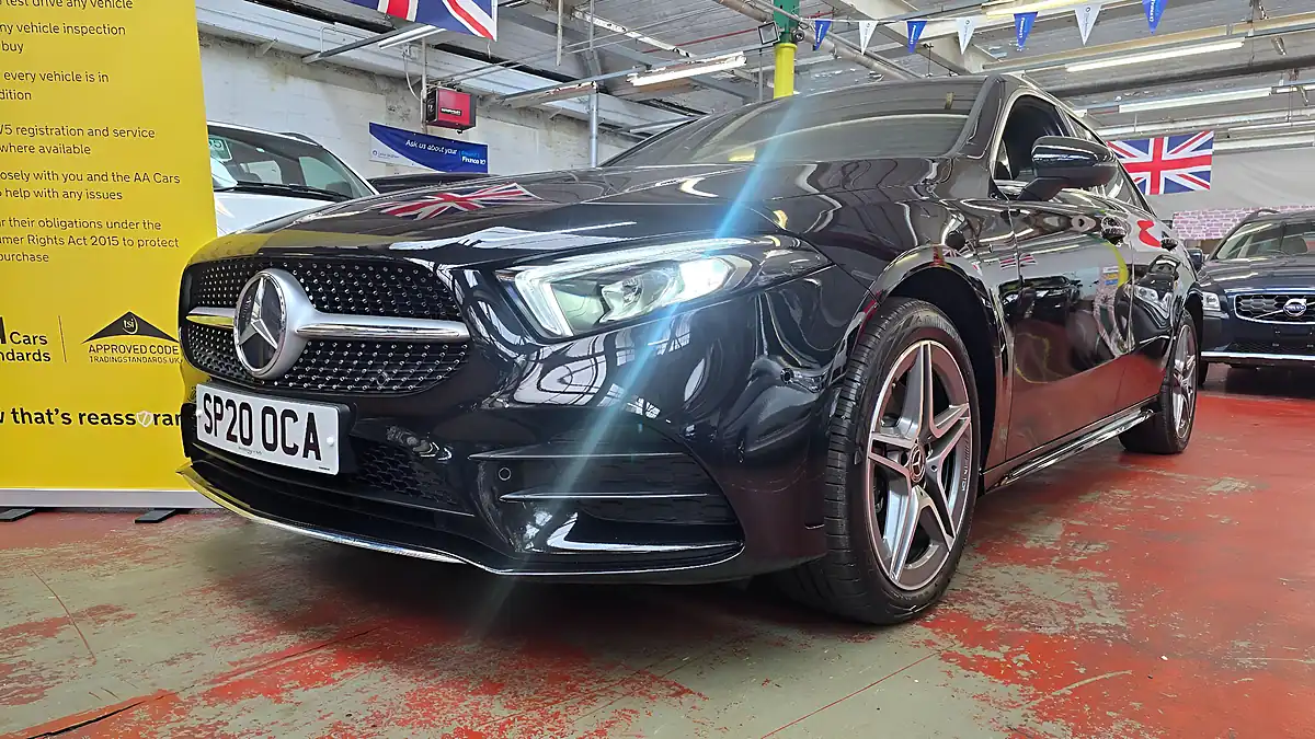 Used 2020 Mercedes-Benz a Class AMG Line (premium 2) Black - Interior and Exterior details 15