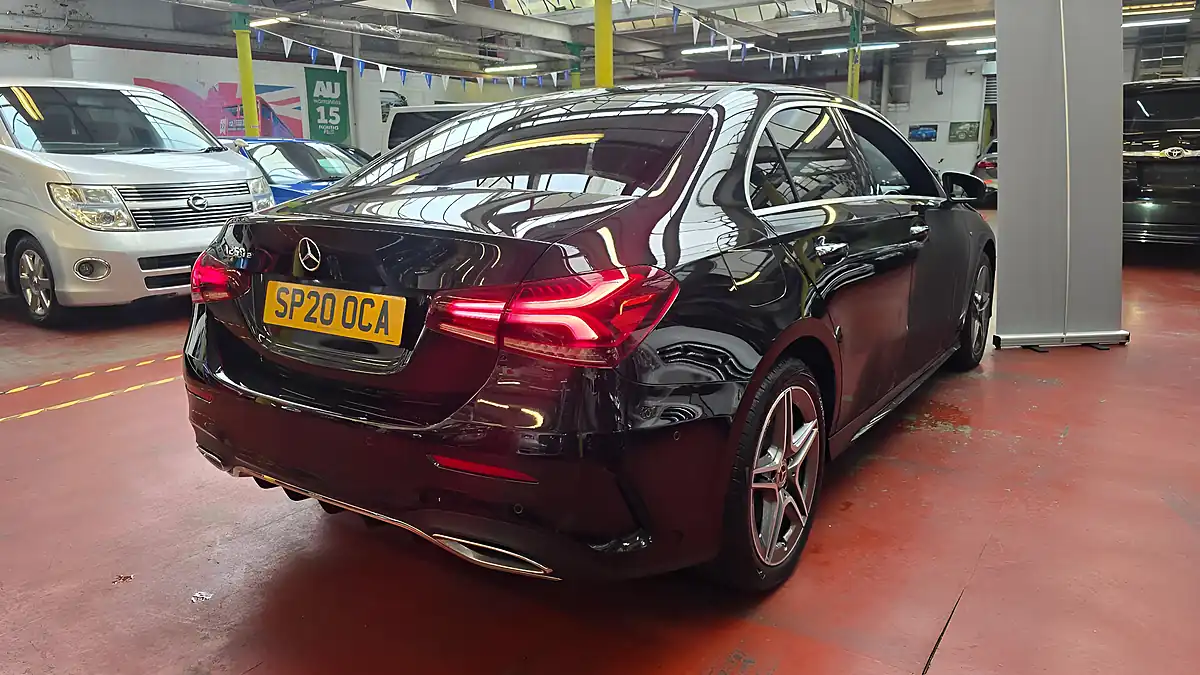 Used 2020 Mercedes-Benz a Class AMG Line (premium 2) Black - Interior and Exterior details 3