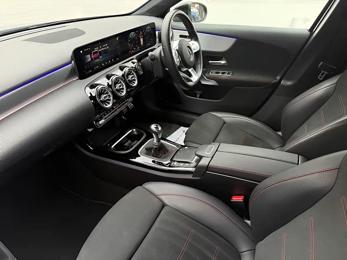 Used 2020 Mercedes-Benz a Class AMG Line Premium 2 Cosmos Black - Interior and Exterior details 14