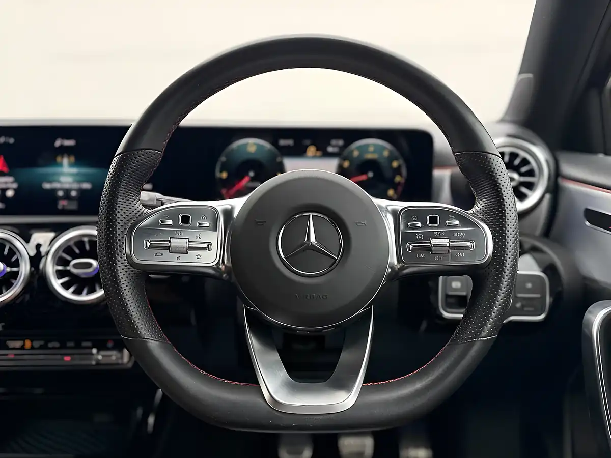 Used 2020 Mercedes-Benz a Class AMG Line Premium 2 Cosmos Black - Interior and Exterior details 15