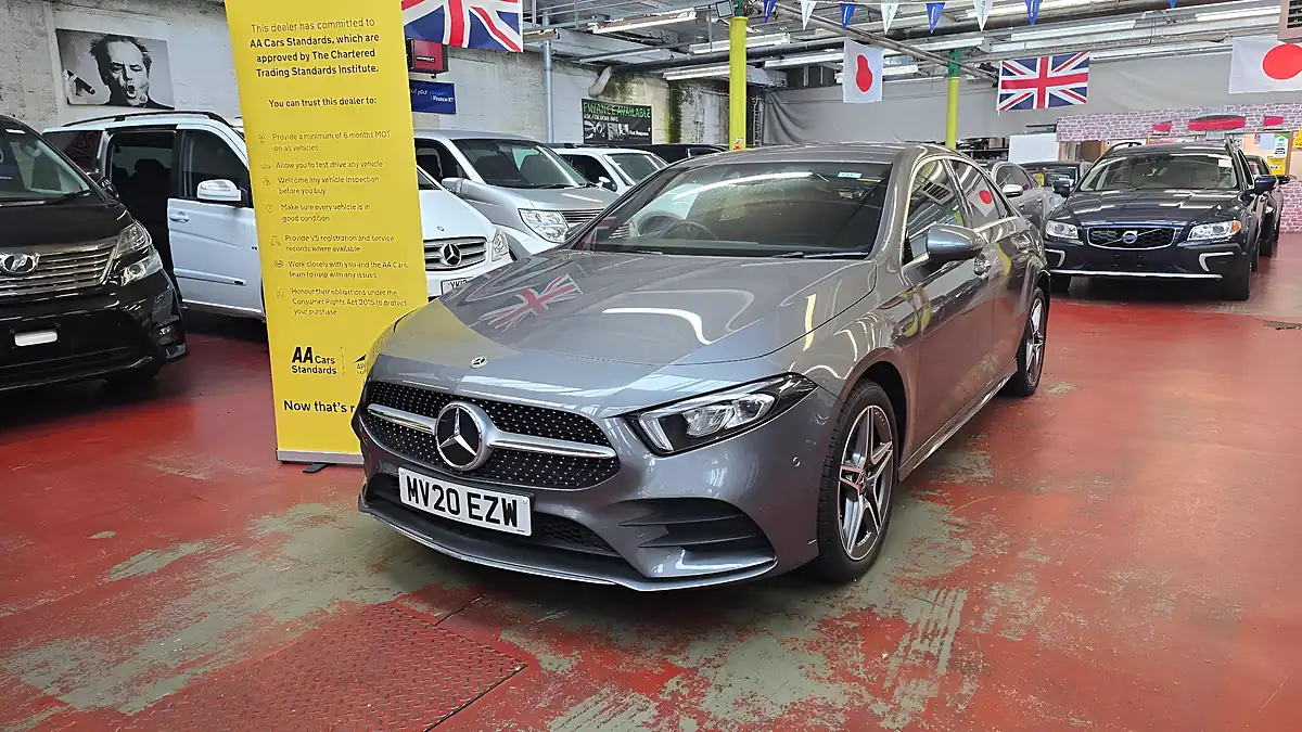 Used 2020 Mercedes-Benz a Class AMG Line (premium 2) Grey - Interior and Exterior details 17