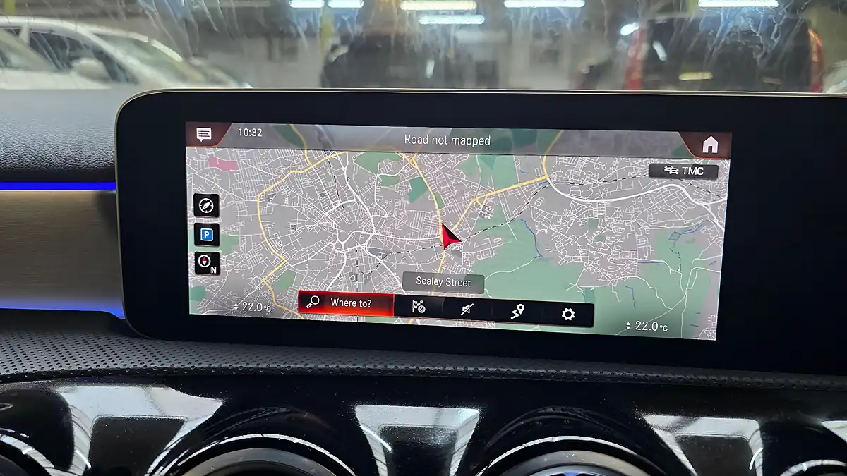 Used 2020 Mercedes-Benz a Class AMG Line (premium 2) Grey - Interior and Exterior details 4