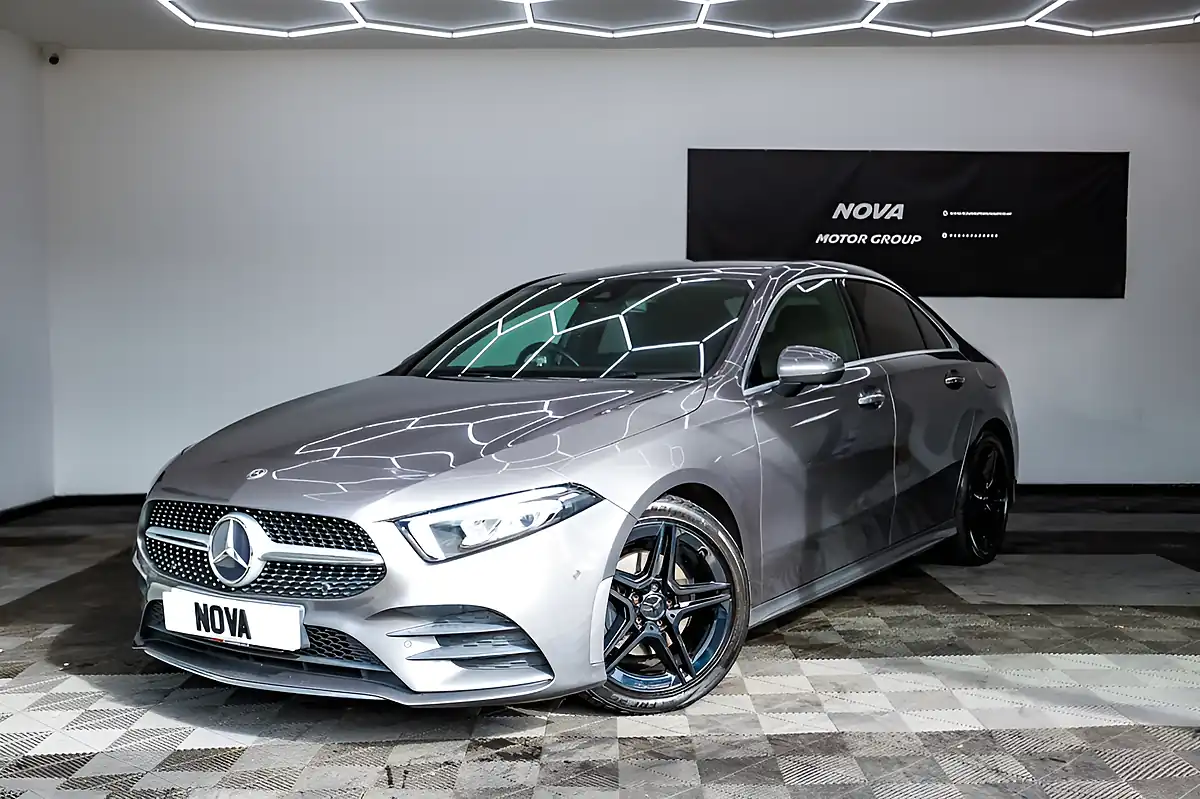Used 2020 Mercedes-Benz a Class AMG Line Premium 2 Grey - Interior and Exterior details 2