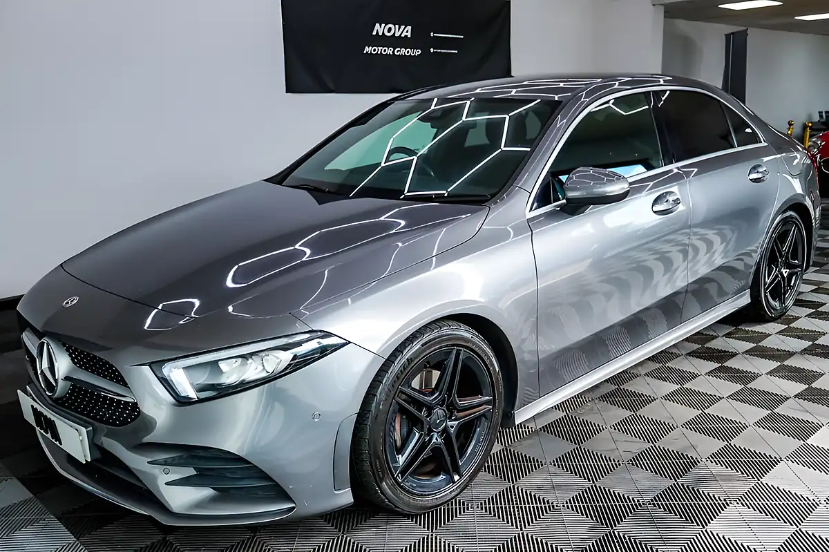 Used 2020 Mercedes-Benz a Class AMG Line Premium 2 Grey - Interior and Exterior details 7